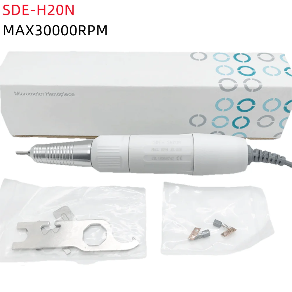 65W Control Box BT LAAOVE Champion-3 handle SH20N 30000RPM Electric Nail Drill Polish Machine Manicure Nail Drill Set 2
