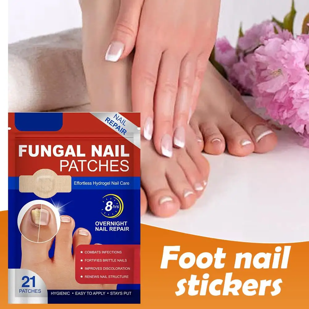 Waterproof Nail Repair Patches for Toenail Fungus Correction
