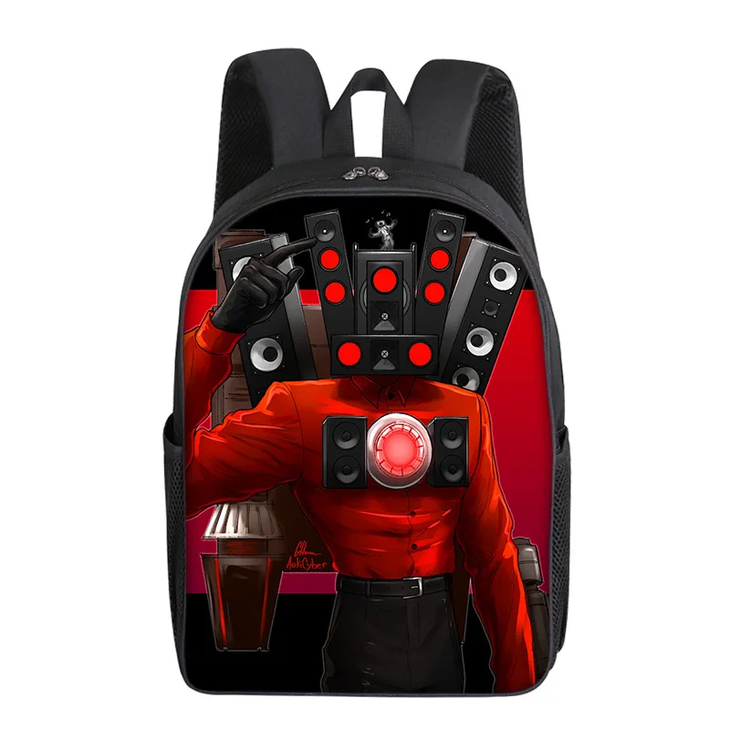 

2024 New Skibidi Toilet Toilet Man Elementary School Backpack Boys and Girls School Bags Mochila Backpacks for Children's