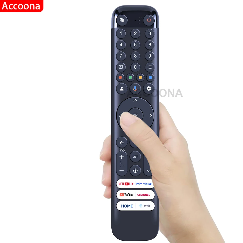 RC833 GUB1 Telecomando vocale sostituito Adatto per TCL LED LCD TV 66645 50C643 55C745 65C64375P745 85V7A 75C641 75C845 98P745 50C805 50C745 65C745 43C643 50C645 50QM8B 55C641 55C643