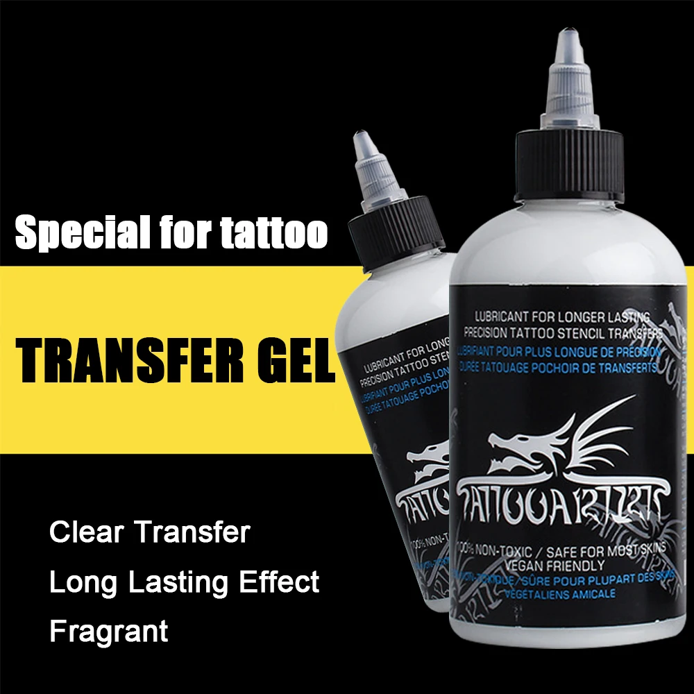 30/125/250ML Tattoo Transfer Gel Quick Dry Long Lasting Tattoo Stencil Gel  Thermal Copier Tattoo Transfer Stuff Solution Cream - AliExpress