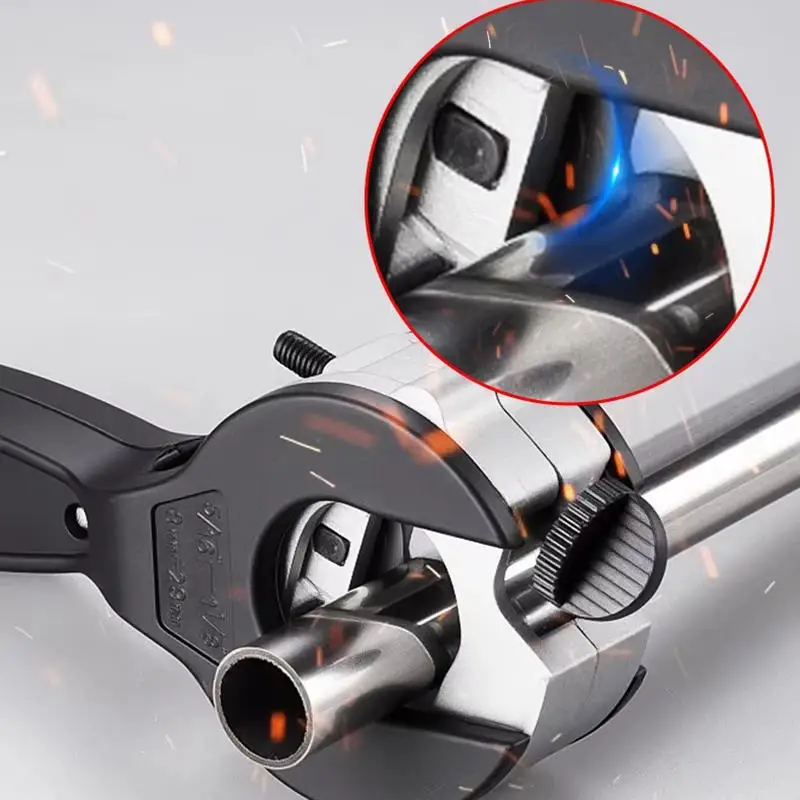 래칫형 튜빙 커터 8-29mm 범용 파이프 커터 스테인리스 스틸 구리 알루미늄 래칫 가위 호스 절단 수공구