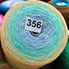 1500g/group Gradient Color Plus Sticky Pure Cotton Cake Thread DIY Hand Knit Shawl/rainbow Blanket/Lace Waffle Blanket Thread 5