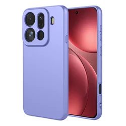 Luxury Matte Magic Phone Case with Flexible Frame and Durable Bumper - OPPO Find X9Pro (Purple)