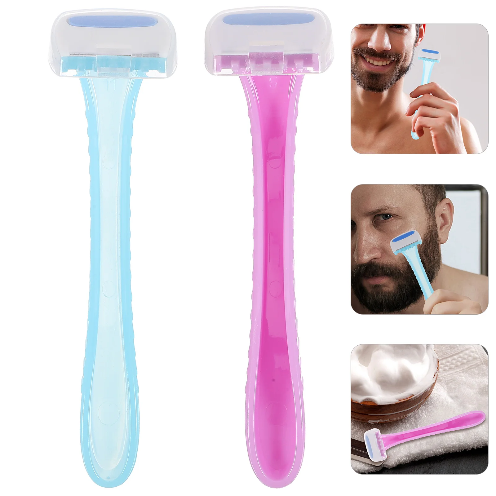 

12 Pcs Disposable Shaver Womens Razors for Shaving Face Trimmer Hair Removal Machine Woman Plastic T-Type Miss Instrument