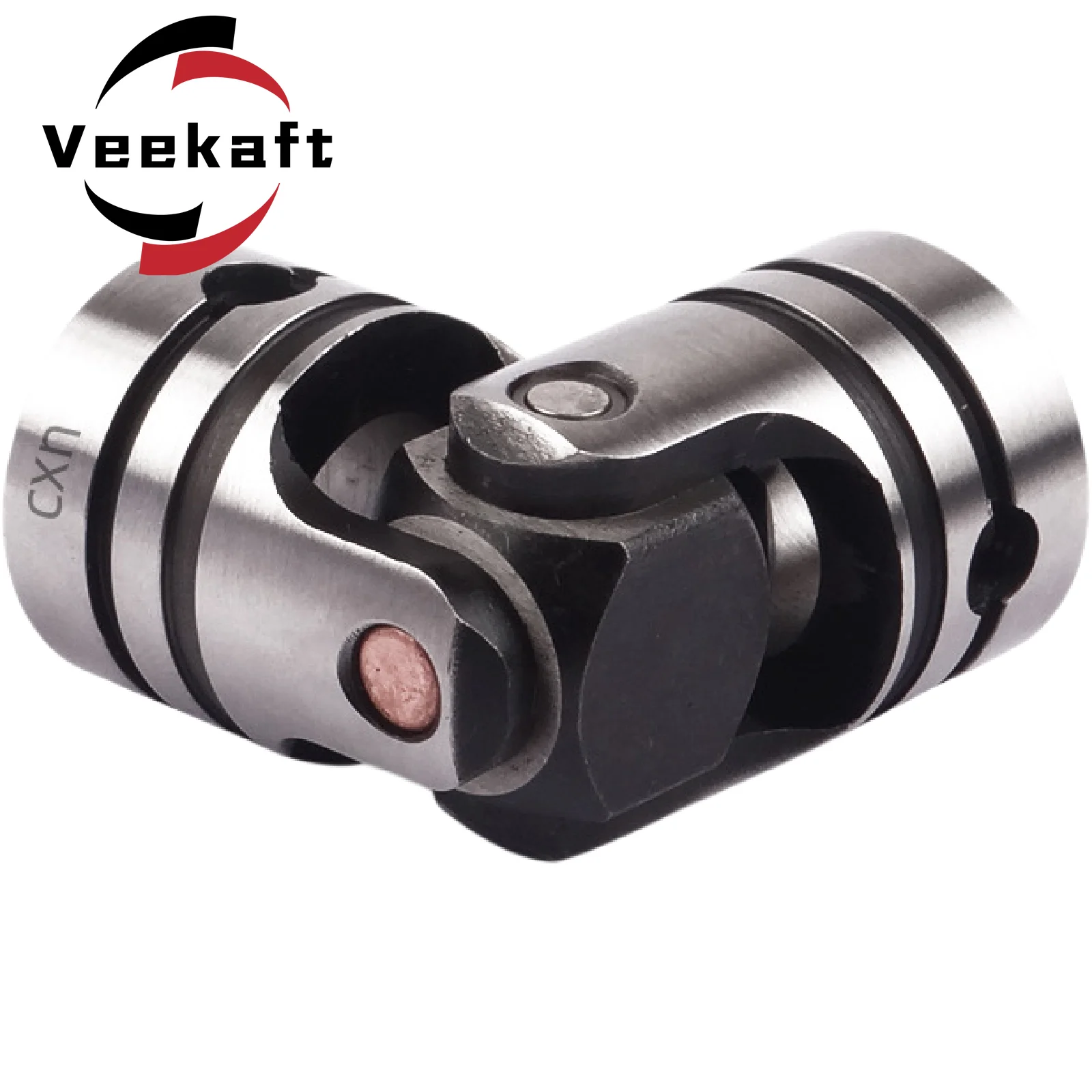 Veekaft Universal Joint Coupling Bore 20/22mm Drilling Machine Parts 40CR Stainless Steel Transmission Shaft Cross-coupling