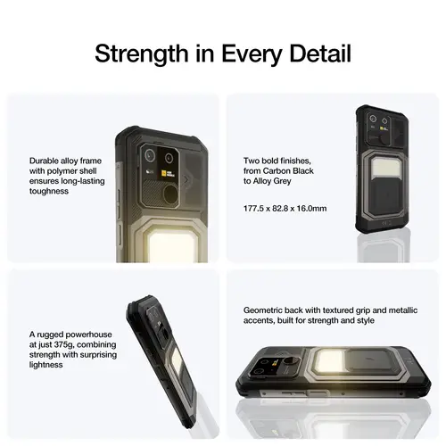 AGM G3 PRO 5G Rugged Phone 512GB ROM +24(12+12)GB RAM Thermal Imaging Camera Smartphone Android15 Fast Charge  Wireless Charging - Image 2