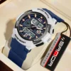 Fashion SANDA Brand Men Watches Sports Pedometer Countdown 50M Waterproof Digital Watch Military Wristwatch Relogio Masculino 4