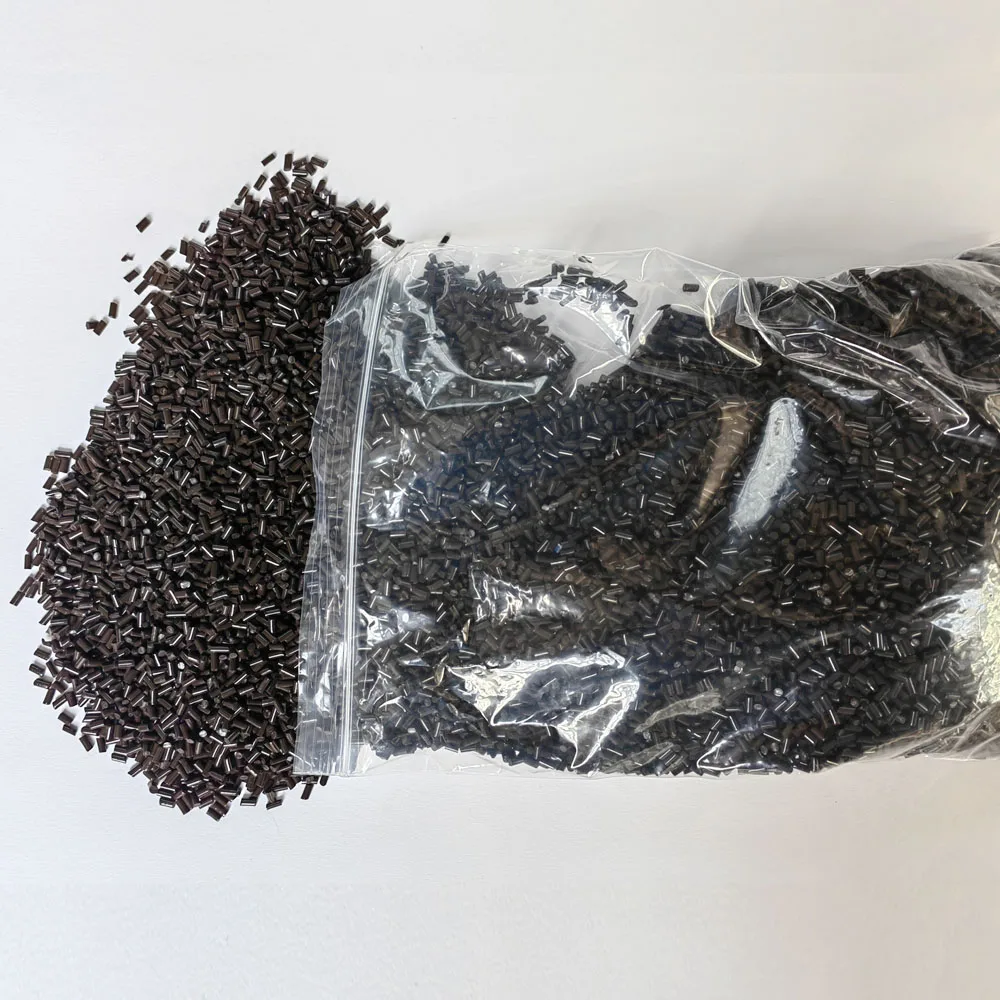 100G-1KG Dark Brown Italian keratin Glue Granule Color For Hot Fusion Hair Extension/I Tip/U Tip