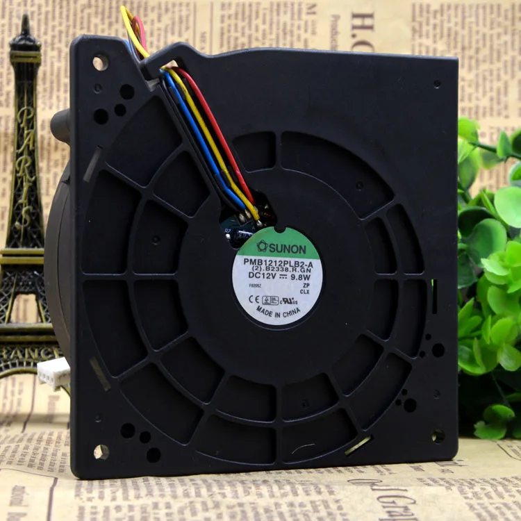 SUNON PMB1212PLB2-A 12V 9.8W 12032 PWM 온도 제어 터보 원심 팬 송풍기