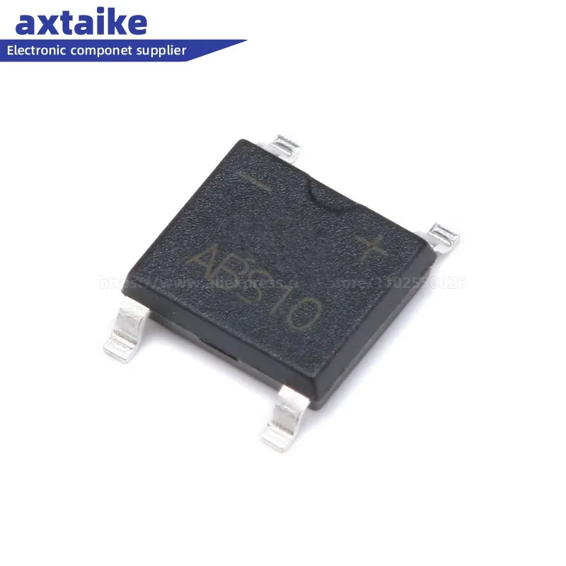 

50PCS ABS6 ABS8 ABS10 ABS210 SMD SOP-4 1A 2A 600V 800V 1000V 1KV BRIDGE RECTIFIER