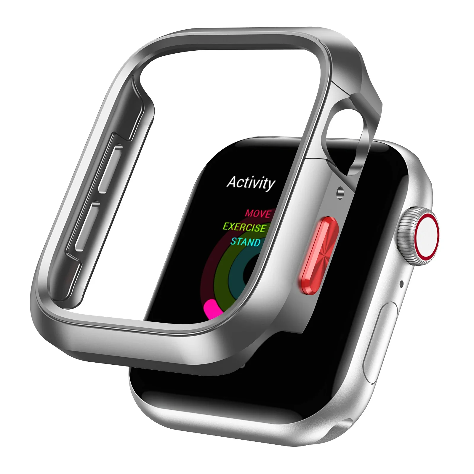 Durable Protective Frame Bumper Cover for Apple Watch - Unisex Watch Case