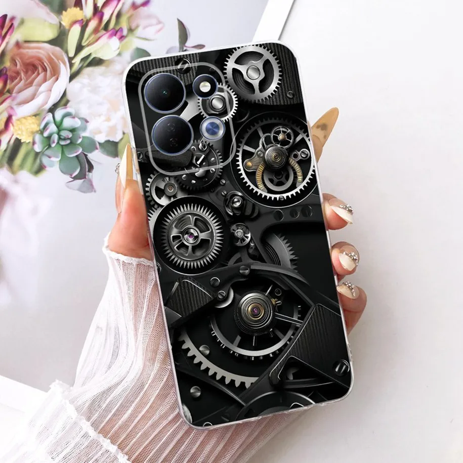 Cute Cartoon Animal Soft Silicone Clear Phone Case Cover