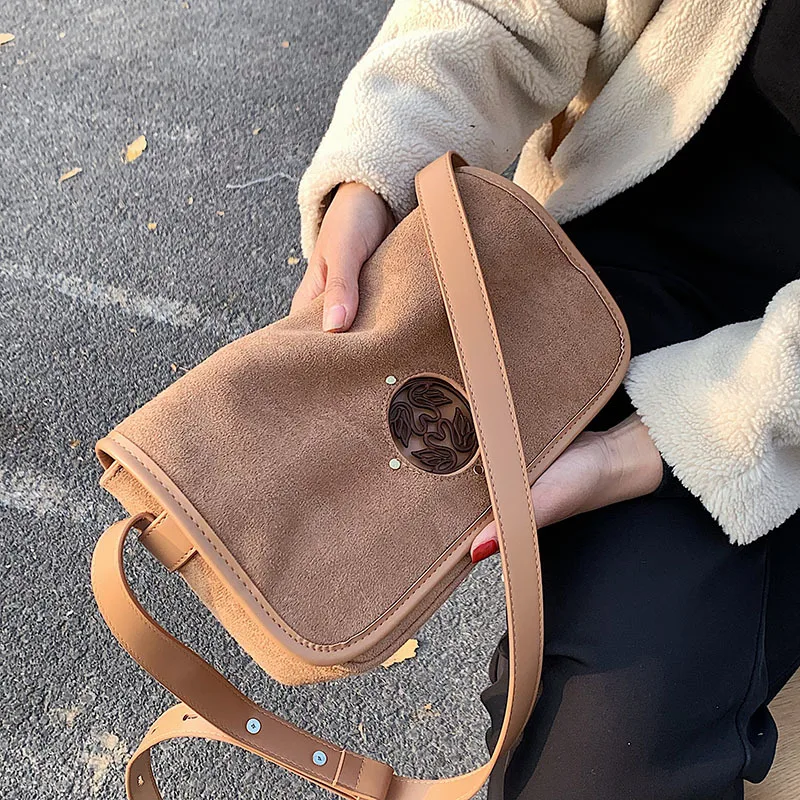 Fashionable Matte Small Square Bag New Winter Collection | Trendy Korean Style | Minimalist Single Shoulder Crossbody Bag