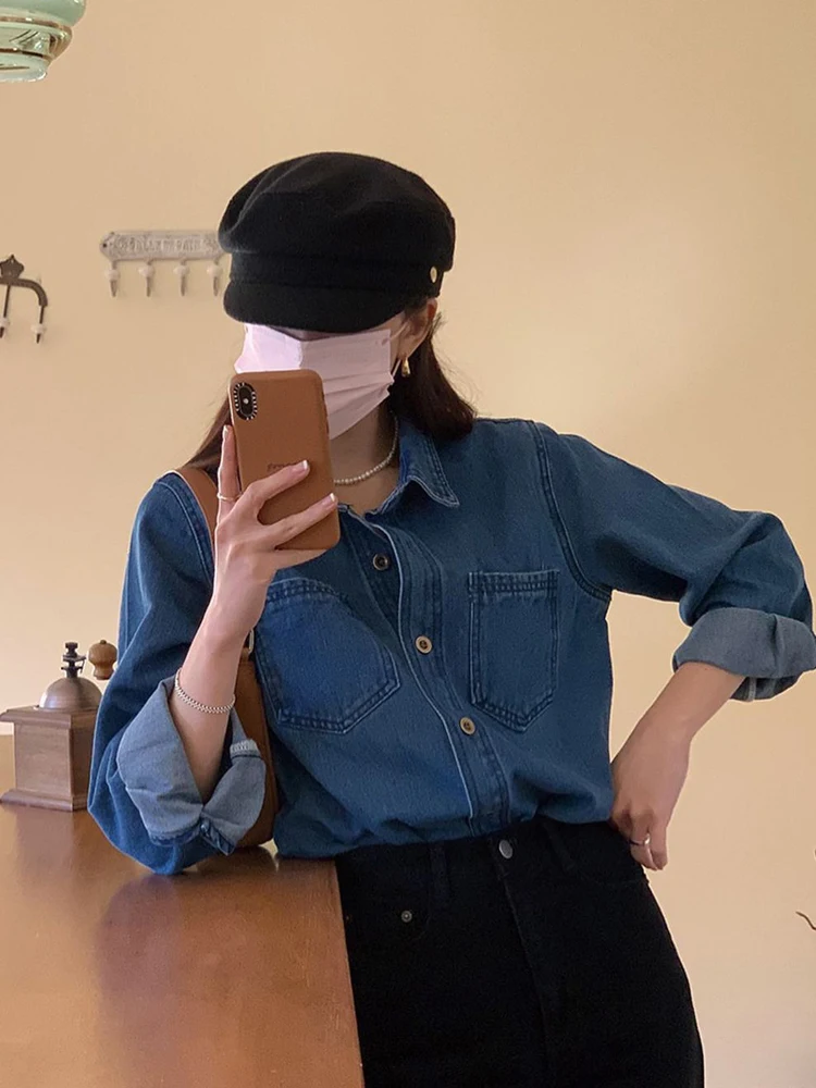 Cotton Newsboy Cap Fashion gold button hat autumn and winter flat top British Korean version of cap wool newsboy hat