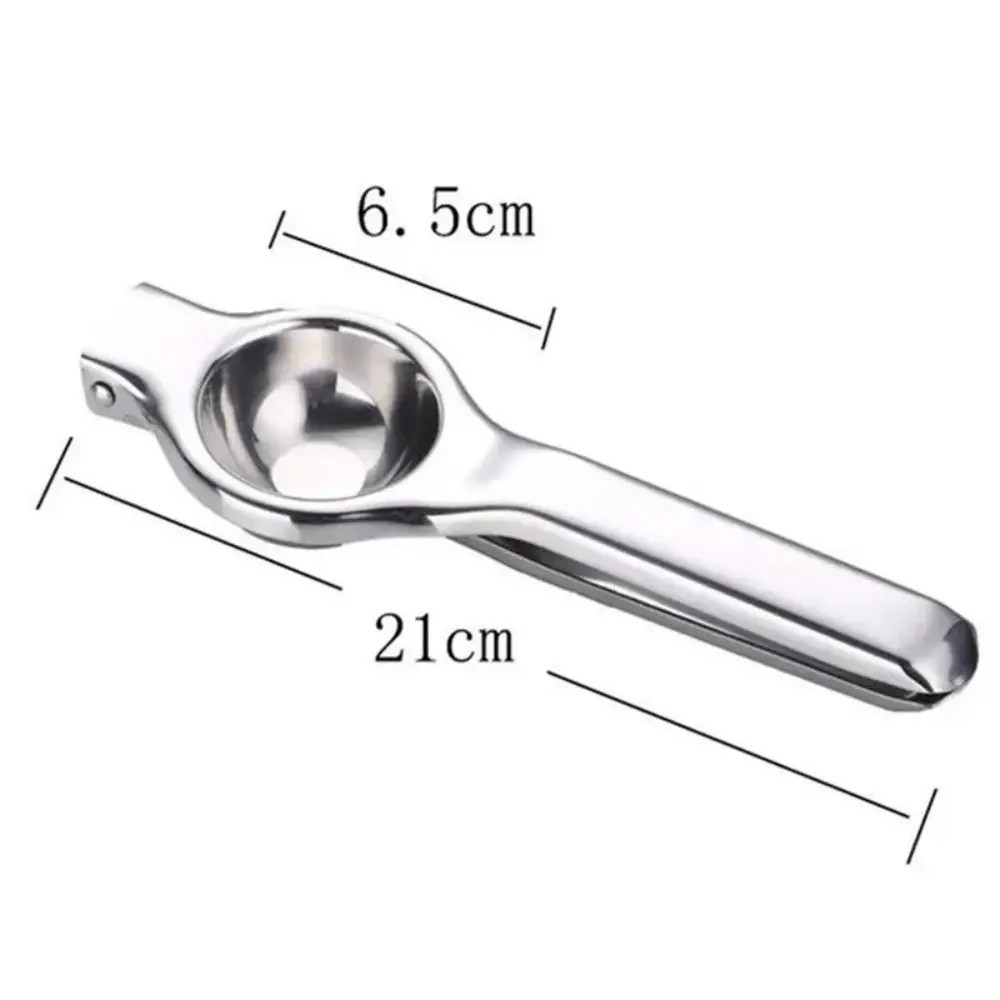 1pc Lemon Squeezer Stainless Steel Juicer Hand Press Manual Citrus Squeezer