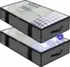 Underbed Storage Bags Organizer, 4 Pack Large Capacity Under Bed Storage Containers with Reinforced Handles 6
