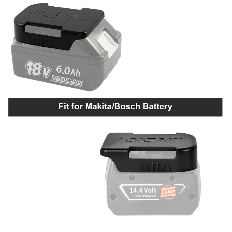 배터리 설치 도구 Bosch 배터리 마운트 보관 스탠드 홀더 케이스 용 Makita 18V 14.4V 용 전원 브래킷 보관 브래킷