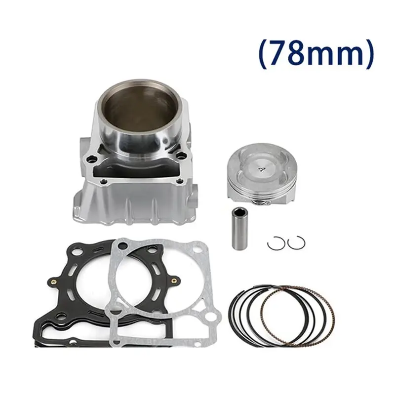 실린더 헤드 피스톤 키트용 가스켓 세트 78Mm 보어는 Kawasaki KLX300 1996-2007 KLX250 1993-2018 292Cc 오토바이 엔진에 적합합니다.