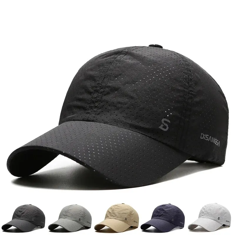 Original Design Lauf Cap Dünne Schnell Trocknend Atmungsaktive Ente Zunge Outdoor männer Sonne Sommer Angeln Avisor Baseball Kappe