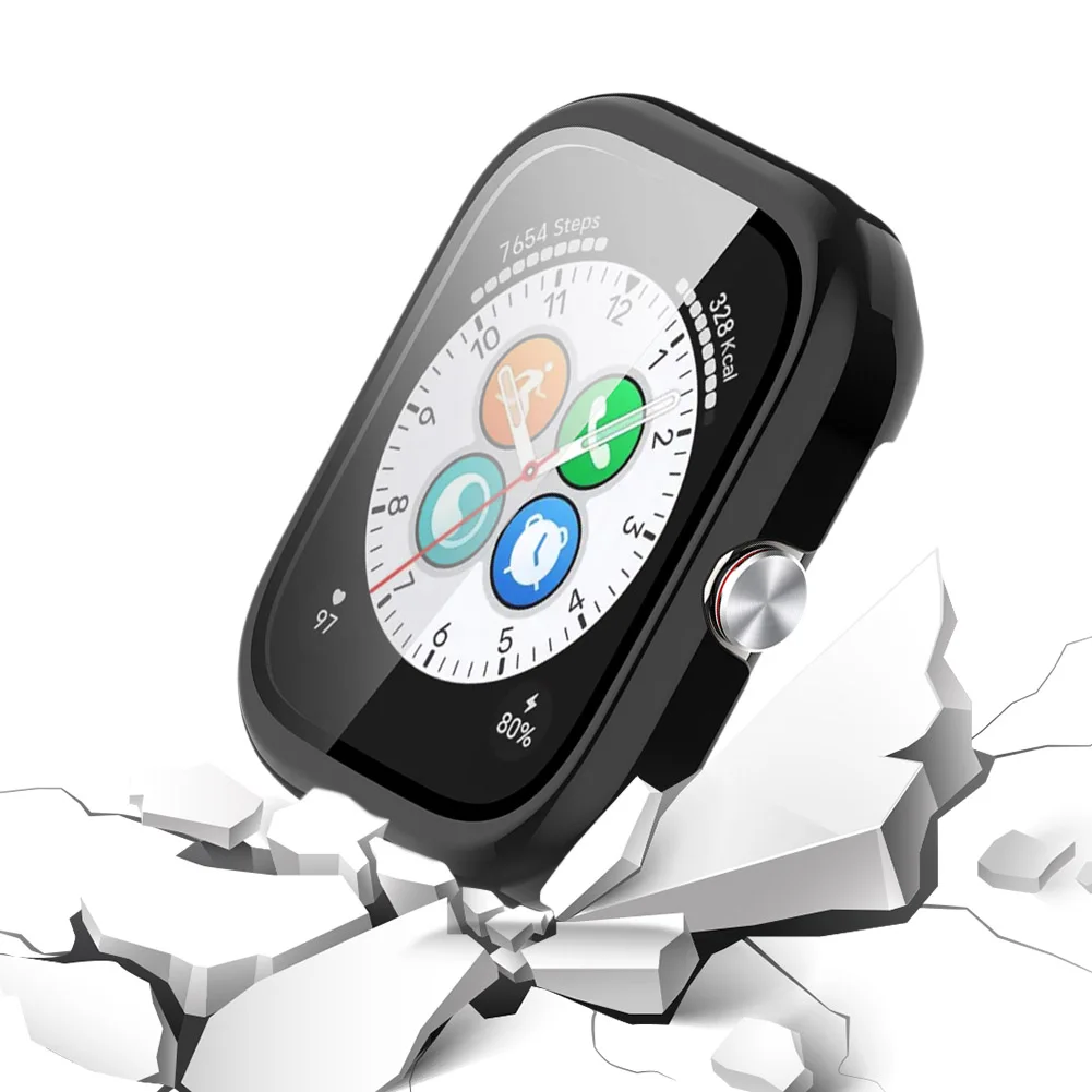 Durable Screen Protector & Case Cover for Honor Choice Haylou Watch - Premium PC Frame Accessory