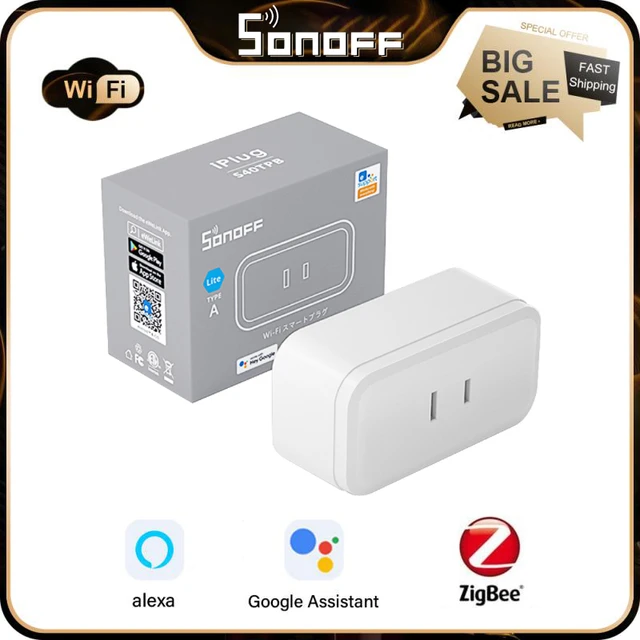 SONOFF S31 Lite Mini prise intelligente Zigbee fonctionne avec