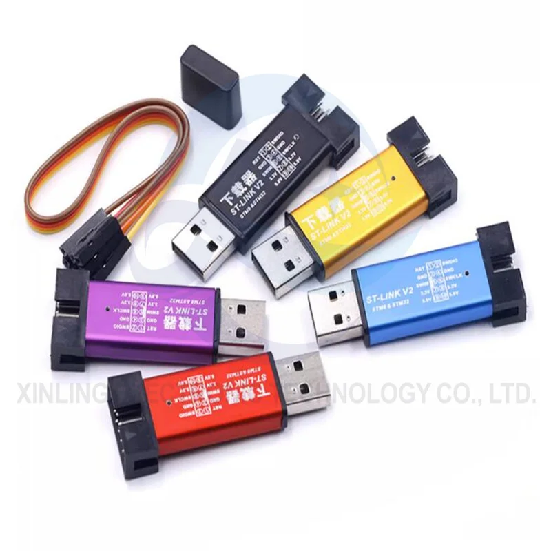 St-Link V2 Emulatore Programmatore Stlink Downloader Line Burner Debugger Stm8/Stm32