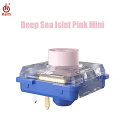 Kailh Islet Pink Silent Low - Profile Mechanical Keyboard Switches - 35g Linear Actuation - 110 PCS (Lslet Pink)