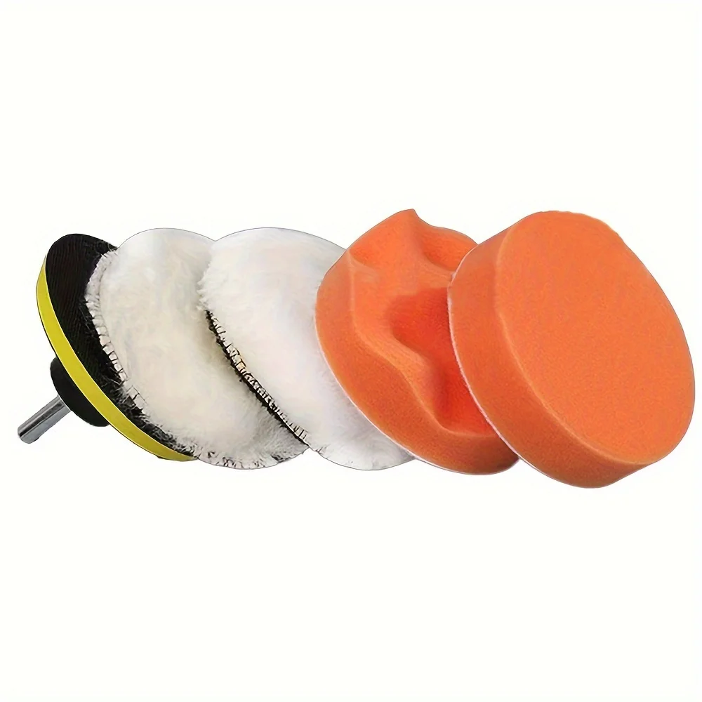 6 Pieces Car Polishing Pads