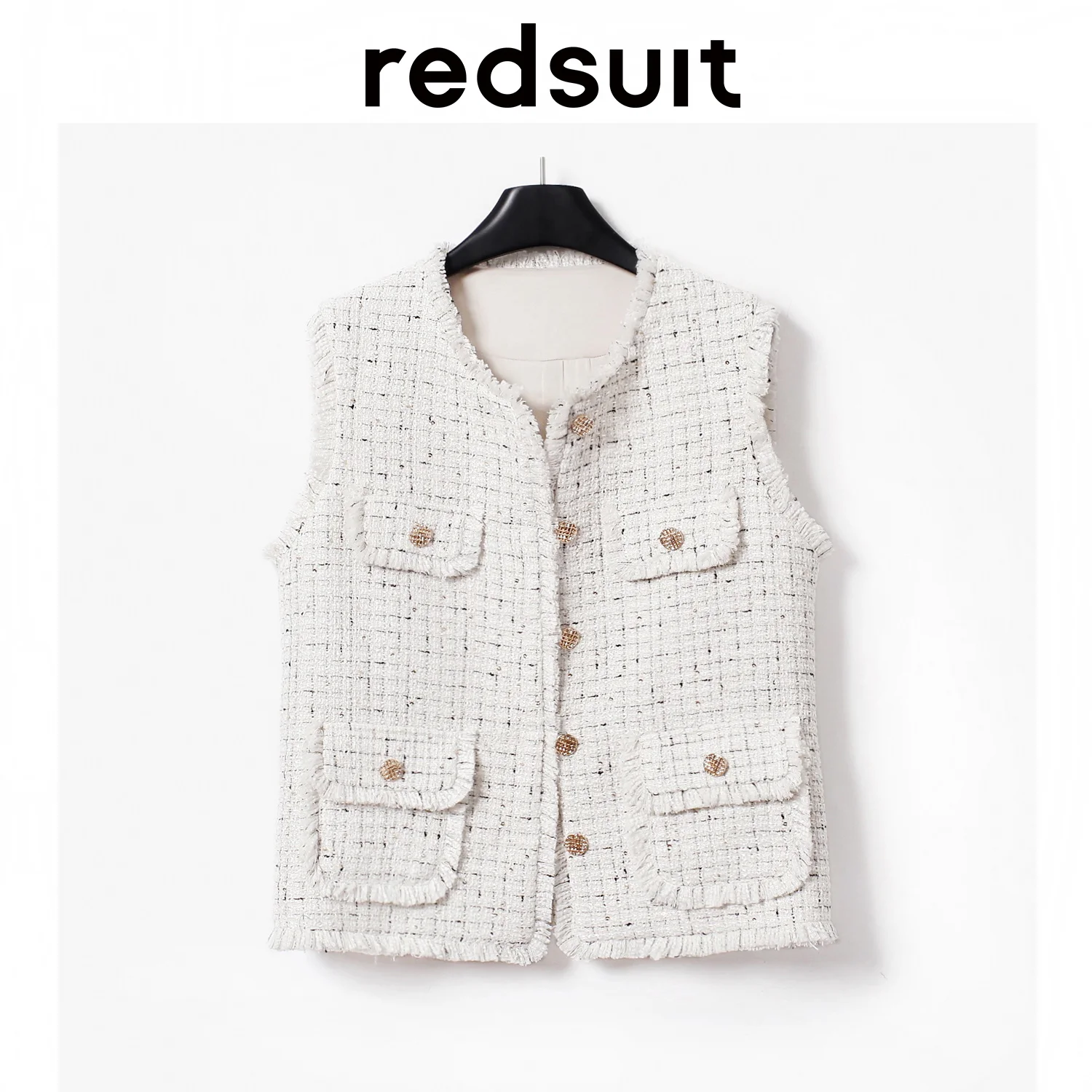 

Мягкая и тяжелая промышленная маленькая Очаровательная ветровка слегка блестящая кисточка края Золотая Пряжка Карманный жилет