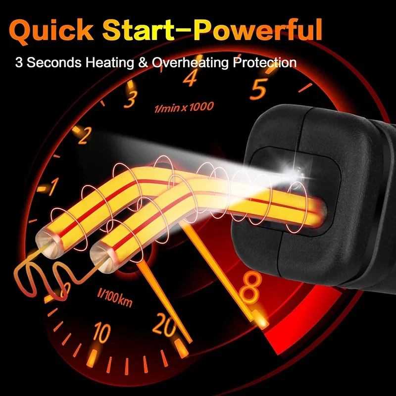Plastic Welder Repair Hot Stapler Car Bumper Repair Tool Kit With Soldering Iron& Storage Bag For Car Bumper Kayaks Crack Repair 2