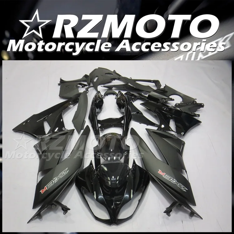 

Комплект обтекателей из АБС-пластика, 4 подарка, подходит для Kawasaki ZX-6R ZX6R 636 2009 2010 2011 09 10 11 12, черный кузов на заказ