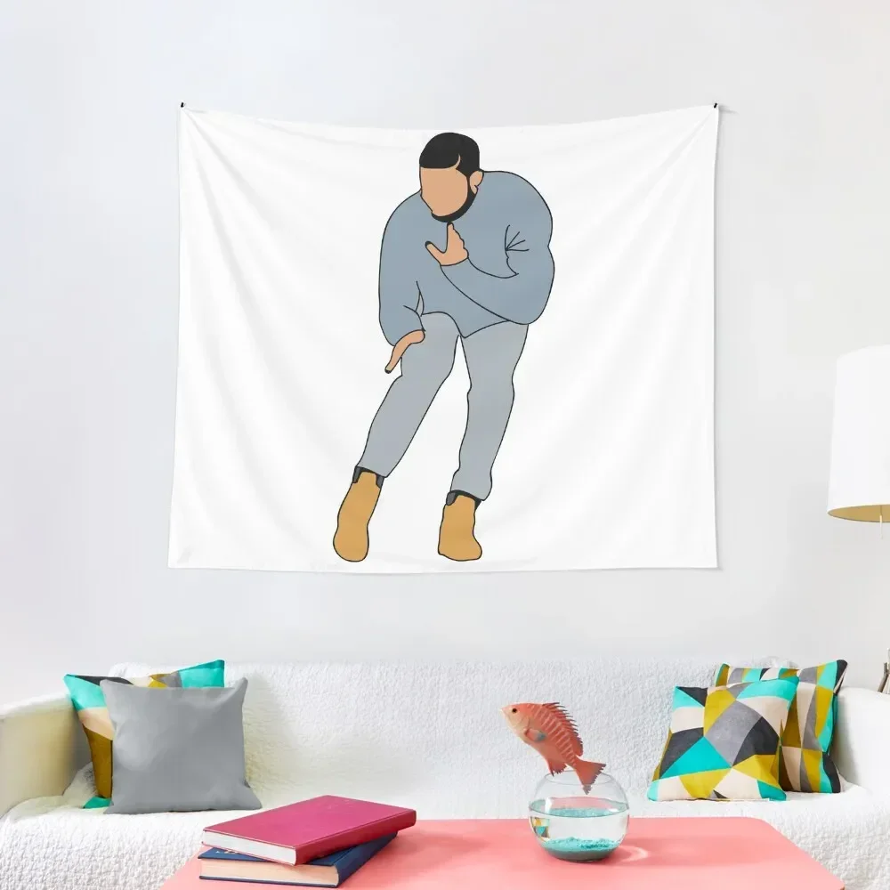 

DRAKE'S HOTLINE BLING Tapestry Anime Decor Decoration Home Aesthetic Room Decorations Room Ornaments Tapestry