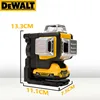 Dewalt DW089LG 3 Sides*360 Degree Vertical Lines Laser Level Meter Outdoor 12V Lithium Battery Horizontal Green Light Level 1