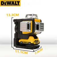 Dewalt DW089LG 3 Sides*360 Degree Vertical Lines Laser Level Meter Outdoor 12V Lithium Battery Horizontal Green Light Level 1