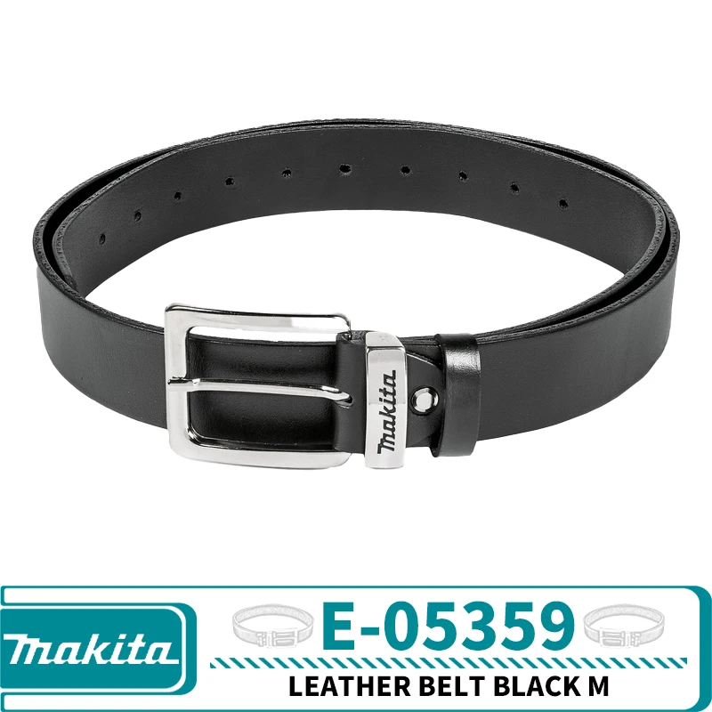 Makita-ブラックレザーベルト,E-05359, E-05365,電動工具アクセサリー