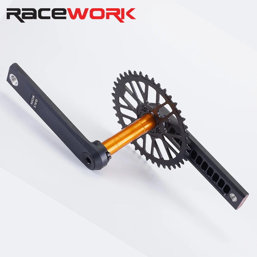 格納式ロードバイククランクセット、gxp用bb付きシングル