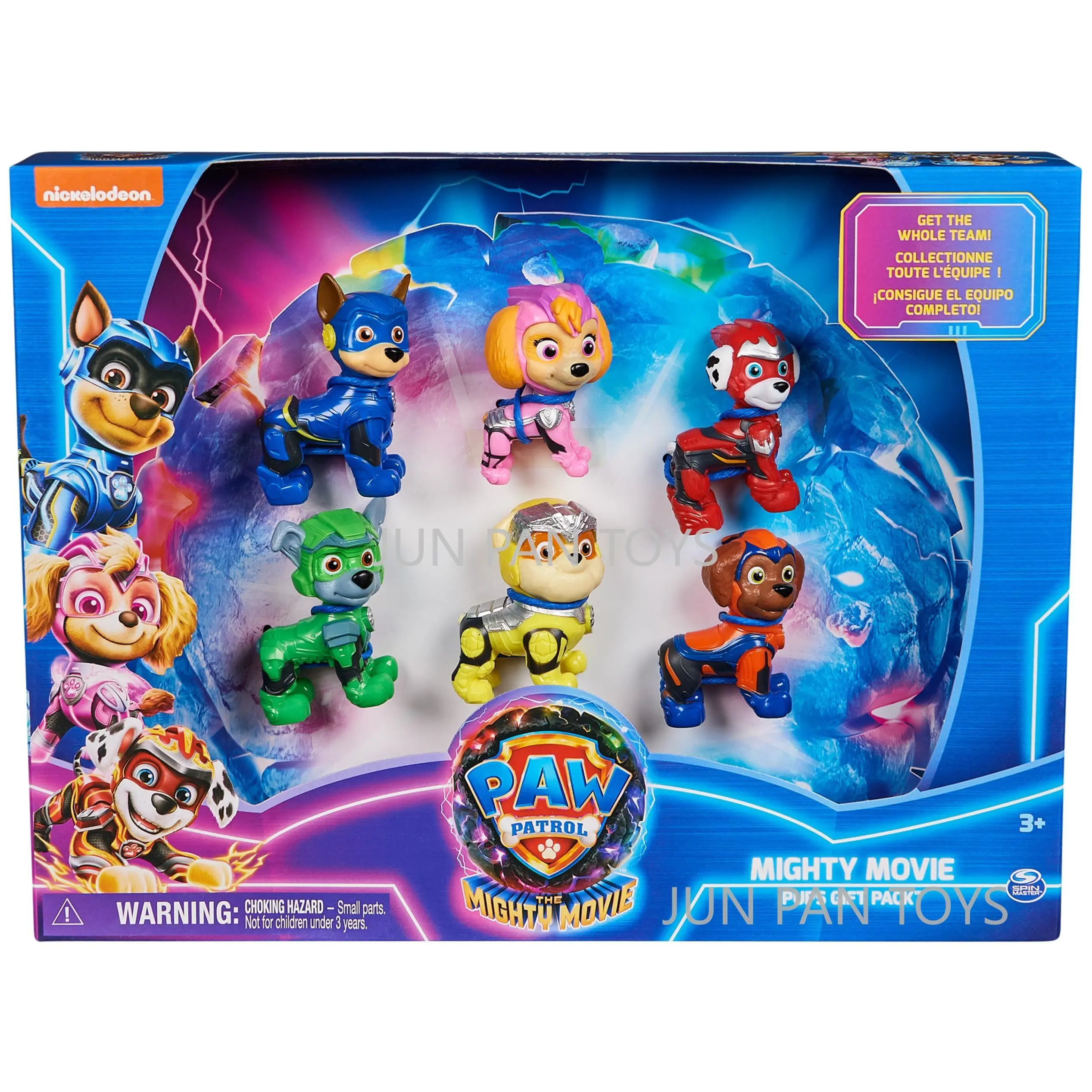 paw patrol spielzeug mädchen Figuras originales de la película Paw Patrol The Mighty, juguetes