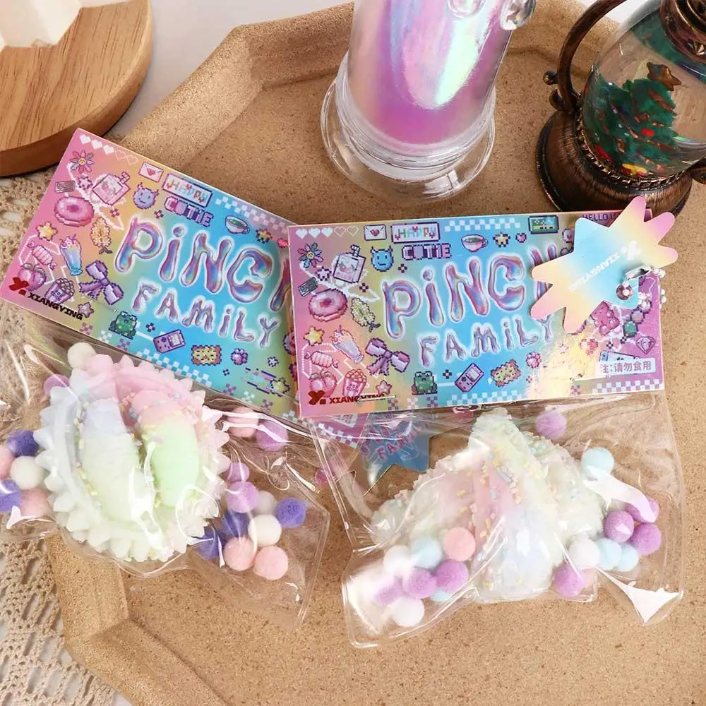 New Cartoon Kawaii Plush Cat Paw PU Slow Rebound Toy Creative Ins Small Fresh Pinch Music Fidget Toy Children Decompression Toys 5