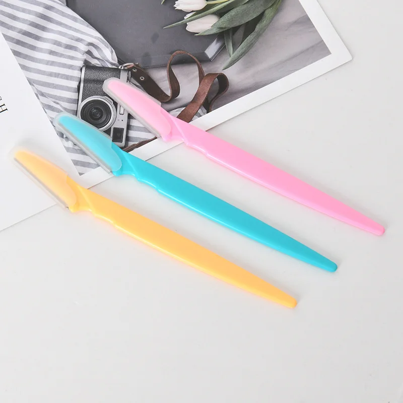 Eyebrow Trimmer Scissor Beauty Products for Women Eyebrow Scissors with Comb Stainless Steel Makeup Tools Beauty Scissors 2