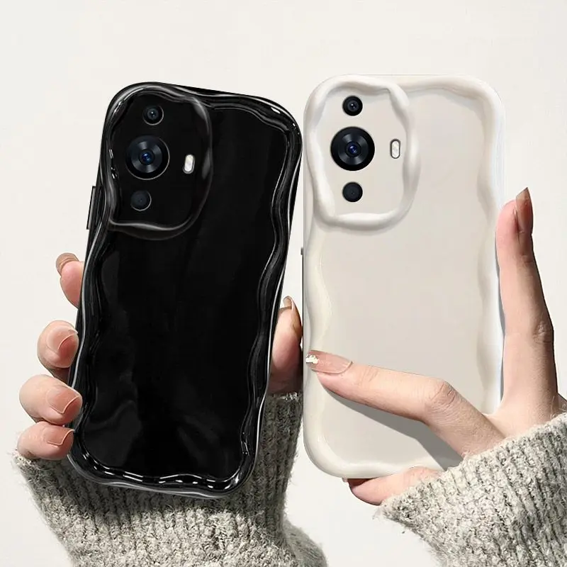 Clear TPU Wave Soft Phone Case Cover