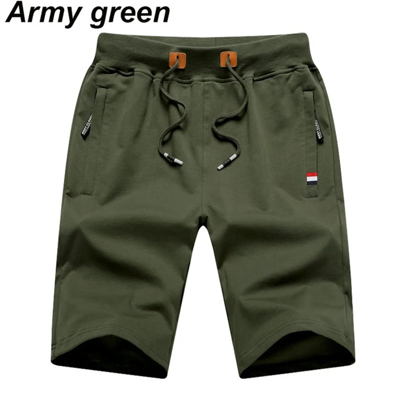 New Fashion Summer Mens Casual Shorts Pants Loose Cotton Movement Dry Quickly Fitness Shorts S-4XL