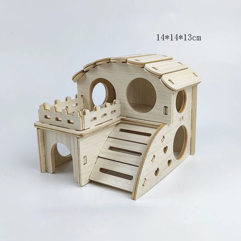 Dwarf Hamsters Wood House 5