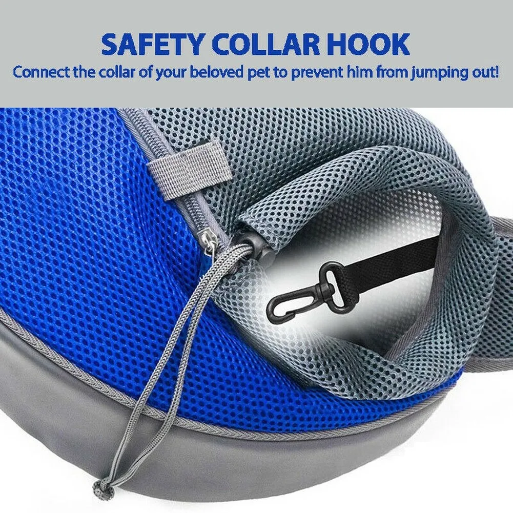 Pet Cat Dog Carrier Backpack Travel Tote Shoulder Bags Mesh Sling Carry Pack Comfort Foldable Dog Accessories