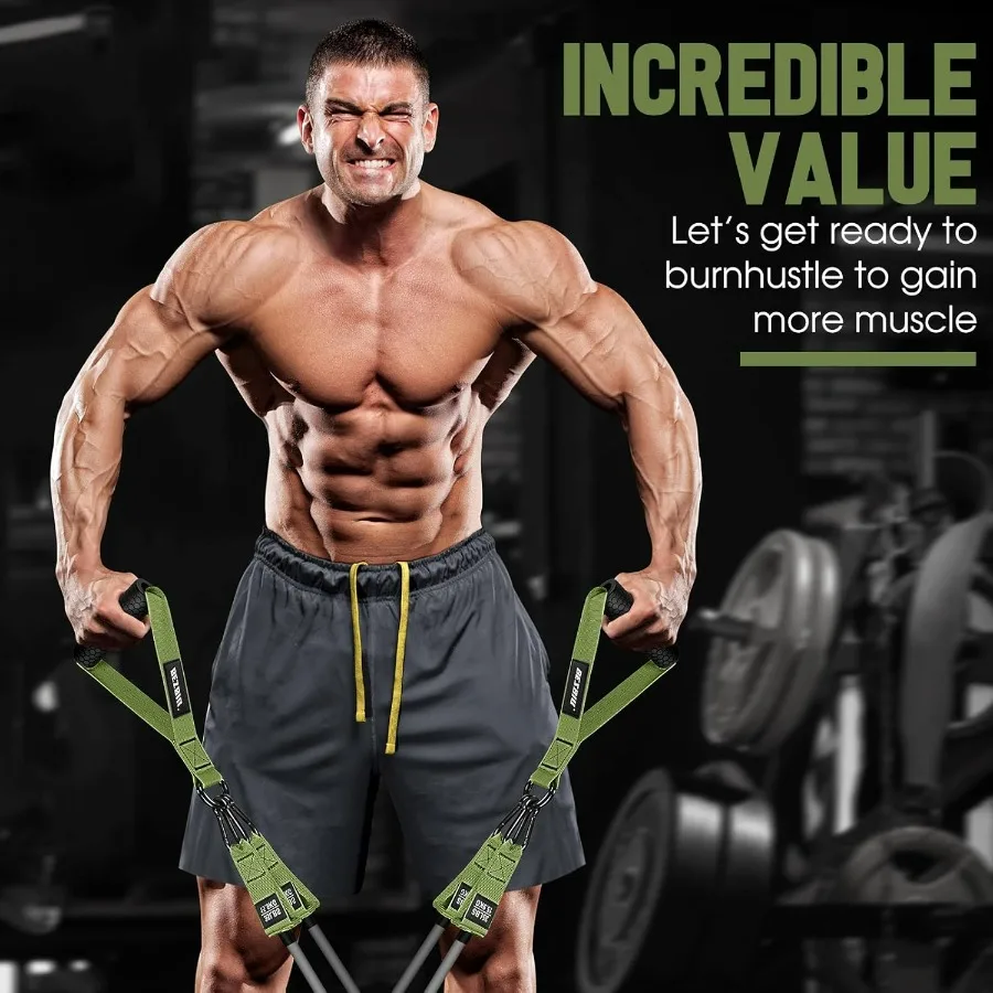 Heavy Resistance Bands for Working Out with 300lbs 360lb 420lb Resistance Levels Includes Handles Door Anchor Ankle Straps Idea