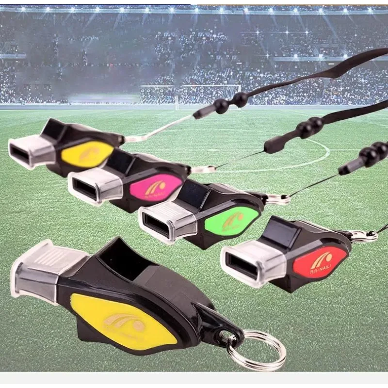Professional Whistle Soccer Basketball Referee Whistle Outdoor High Quality Sports Like Big Sound Whistles Seedless Match Tools