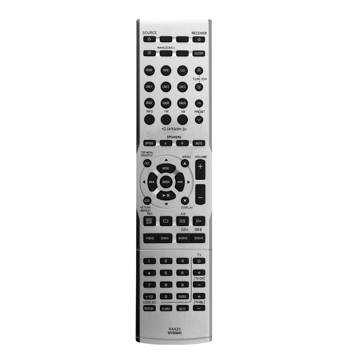 RAX25-WV50040-Replace-Remote-Control-for-Receiver-R-S500-R-S700-R ...