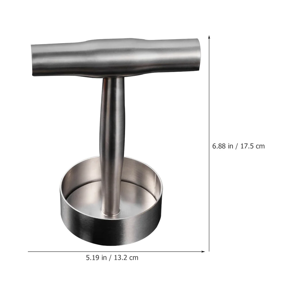 Stainless Steel Burger Press Durable Meat Smasher Manual Patty Press Kitchen Tool Steak Weight Cooking Gadgets