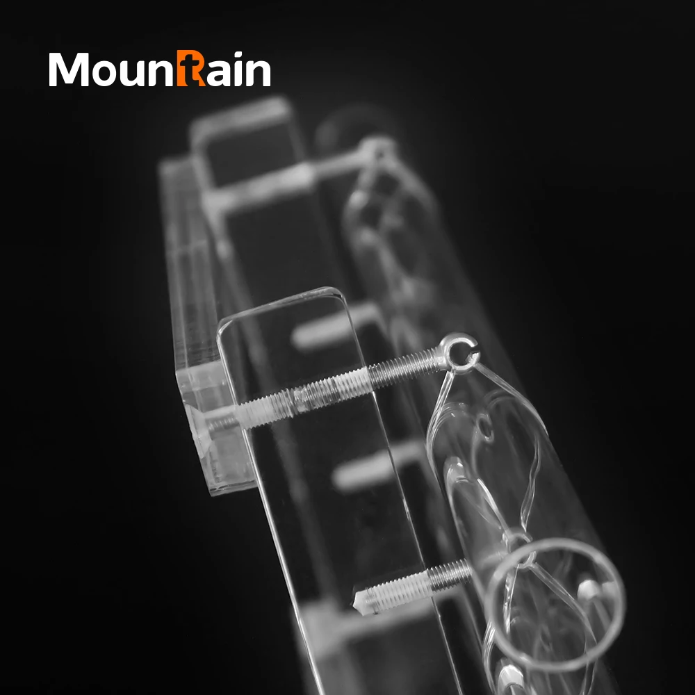 Clear Quartz Crystal Singing Harp with Aluminum Alloy Box 440hz/432hz 8 Tubes Note CDEFGABC in 5th Ocatve