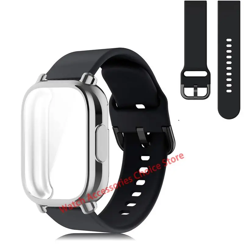 Protective TPU Shell with Breathable Silicone Strap